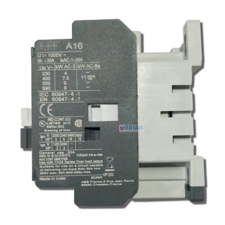 9a Contactor 4 kW Abb Control-a9-30-10-230v-50hz