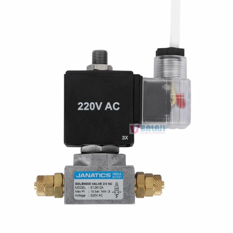 Janatics Solenoid Valve E12612A Balaji Electrical & Electronics