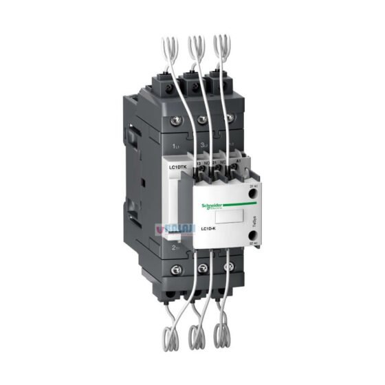 Schneider Capacity Contactor LC1DTK 40 kVAR-at-400-V-50-Hz-coil-220-V-A-50-60-Hz