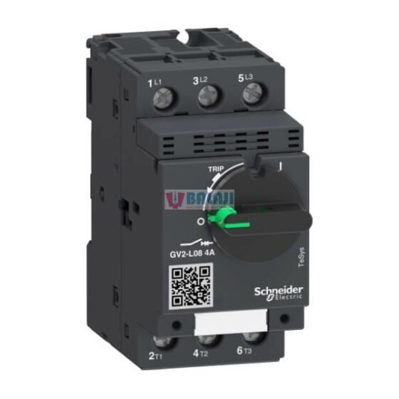Schneider Magnetic Circuit Breaker GV2L08-4A-1.1KW